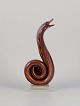 Murano, 
Italien. Stor 
skulptur 
forestillende 
kobraslange ...
