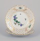 Meissen, 
Tyskland. To 
gennembrudte 
tallerkner i 
porcelæn ...