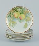 Rosenthal, 
Tyskland. Et 
sæt på seks 
porcelænstallerkner 
...