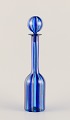 Murano, 
Italien. 
Karaffel i 
kunstglas med 
stribet ...