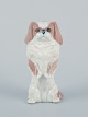 Royal 
Copenhagen, 
porcelænsfigur 
af stående 
pekingeser.