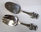 Horsens 
silverware 
factory. Fish 
serving set. 
(830). Length 
23 cm. Produced 
1951