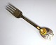 Michelsen. 
Christmas fork. 
1972. Sterling 
(925). Design 
Bjørn Wiinblad