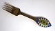 Michelsen. 
Christmas fork. 
1998. Sterling 
(925). Design 
Carl-Henning 
Pedersen