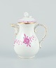 Meissen Pink 
Indian. 
Mokkakande i 
porcelæn.