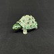 Længde 12 cm.Fin lille bemalet figur af skildpadde fra Lauritz Hjorth, Bornholm.Den er ...