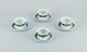 Meissen, 
Germany, Green 
Ivy Vine, a set 
of four large 
coffee cups and 
saucers.
Mid-20th ...