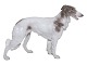 Stor oBing & 
Grøndahl 
hundefigur, 
Borzoi (Russisk 
Mynde).
Af 
fabriksmærket 
ses det, at 
denne ...