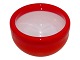 Holmegaard 
Palet, rund rød 
skål.
Designet af 
Michael Bang i 
1973.
Diameter 9,2 
cm., højde ...