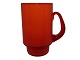 Holmegaard 
Palet, stort 
orangerødt 
kaffekrus.
Designet af 
Michael Bang i 
1973.
Diameter ...
