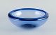Holmegaard, ”Provence” skål i blåt kunstglas.