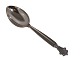 Georg Jensen 
Dronning 
Sterlingsølv, 
suppeske.
Længde 18,7 
cm.
Fin stand uden 
indgraveringer.