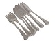 Leonora 
Christine 
sølvplet 
fiskebestik.
Der er:
4 fiskeknive, 
længde 20,1 cm.
6 fiskeknive, 
...