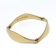 Hans Hansen 
guld smykke.
Hans Hansen; 
Armbånd af 14 
kt guld. Design 
med tre led.
Dia. 6,8 cm. 
...