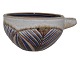 Michael Andersen Keramik fra Bornholm, skål med hank eller kæmpe tekop.Signeret MS - ...