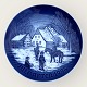 Bing & 
Grøndahl, 
Juleplatte, 
1994, Vinterdag 
i Dyrehaven, 
18cm i 
diameter, 
Design Jørgen 
Nielsen ...