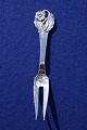 Danish 3 Towers silver cutlery by Horsens Silber. Meat fork 20 cm from year 1930