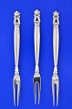 Georg Jensen silver cutlery Acorn Cold cut fork 144