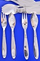 Frantz 
Hingelberg 
Aarhus, 
sterling silver 
cutlery, 
pattern no. 12. 
Designed by 
Svend Weihrauch 
...