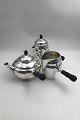 Georg Jensen Sterling Silver Tea and Coffee Service No. 1 (3 pieces)All items with french ...