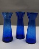 Hyacintglas, Zwibelglas, løg glas i mørkeblåt glas 20cm