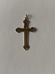 Gold cross in 14 carat 585 gold. Beautiful pendant, with beautiful details.