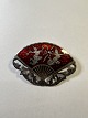 Broche 
Sterling 925 
Emalje 
B 4 cm 
L 2 cm