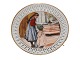 Lille Bing & 
Grøndahl Carl 
Larsson platte, 
Køkkenet.
3. sortering.
Diameter 11,8 
...