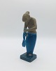 Royal 
Copenhagen, 
Johannes 
Hedegaard 
Terracotta 
figur i fin og 
hel stand.