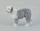 Bing & 
Grøndahl, 
sjælden 
porcelænsfigur 
af engelsk 
fårehund.
1920/30’erne.
Model: ...