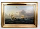 Oil painting - Gold frame - Carl Olsen (1818-1878)
Great condition
