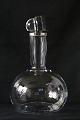 Glaskaraffel fra Georg Jensen, designet af Ole Palsby, 925 Sterling Sølv.