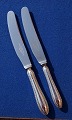 Sheffield English flatware, pair of dinner knives or cheese knives 22cm