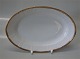 Bing & Grøndahl 
Offenbach 318 
Oval kagefad 25 
cm Hvidt kantet 
porcelæn med 
bred guldkant. 
I hel ...