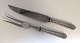 Derby 1. 
Silberbesteck 
(830). 
Tranchierbstk. 
Länge 29,5 cm. 
Produziert 
1941.