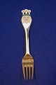 Michelsen Christmas fork 1959 of Danish gilt 
sterling silver