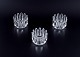 Sven Palmqvist 
for Orrefors, 
Sweden. Three 
art glass bowls 
in crystal 
glass.
Mid-20th ...