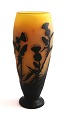 Emile Gallé. 
Art Nouveau 
vase. Højde 
25,5 cm