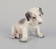 Dahl Jensen. 
Porcelænsfigur 
af sealyham 
hundehvalp.
