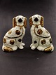 Staffordshire 
spaniels H. 22 
cm. 19.årh. 
emne nr. 557309