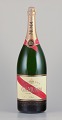 Mumm, Frankrig. 
Mathusalem 
champagneflaske 
i glas til 
dekorationsbrug.
 6 liter (uden 
...