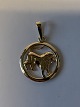 Zodiac sign for gold chain, Leo. Pendants/Charms 14 carat Gold