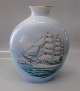 B&G 8872-5508  
Windjammer Vase 
Begrænset oplag 
nr. 1598 af 
2500 Design 
James E. 
Mitchell 1982 
...