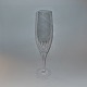 Champagne glas 
fløjte. Prelude 
fra Orrefors, 
Sverige 
Designet af 
Nils Landberg. 
H..21,5 cm 
Perfekt
