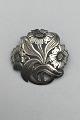 F. Matzen Sølv 
Blomster Broche 
Måler Diam 4.1 
cm (1.61 inch) 
Vægt 8.1 gr 
(0.29 oz)