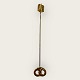 Georg Jensen, 
Golden 
Christmas, Jule 
lysholder, 
1992, Kringle 
*Perfekt stand 
dog uden 
original æske*