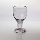 Glas til 
hedvin. Fod som 
Frimurer glas.
Producent: 
Muligvis 
Conradsminde 
eller 
Mylenberg, ...