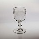 Myhlenberg glas
med bemalet 
bladmotiv
11 cm