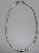 Flettet 
Sølvhalskæde 
925  L: 45 cm.