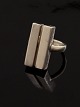 Georg Jensen 
sterling sølv 
Aria to bar 
ring 593A 
størrelse 52 
emne nr. 561464